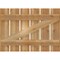 Ekena Millwork Spaced Board-n-Batten Shutters w/Z-Bar, Rough Sawn Western Red Cedar, 34 3/4W x 25H, PR RBS06Z35X025RWR - alternate 5